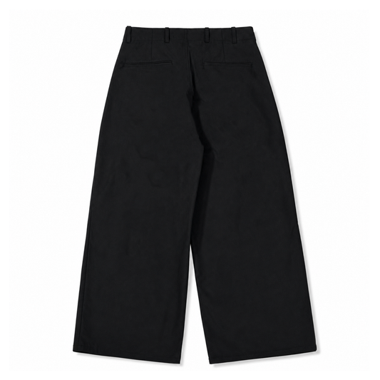 DAYCODE - DOUBLE TUCK FORM TROUSER - INK BLACK