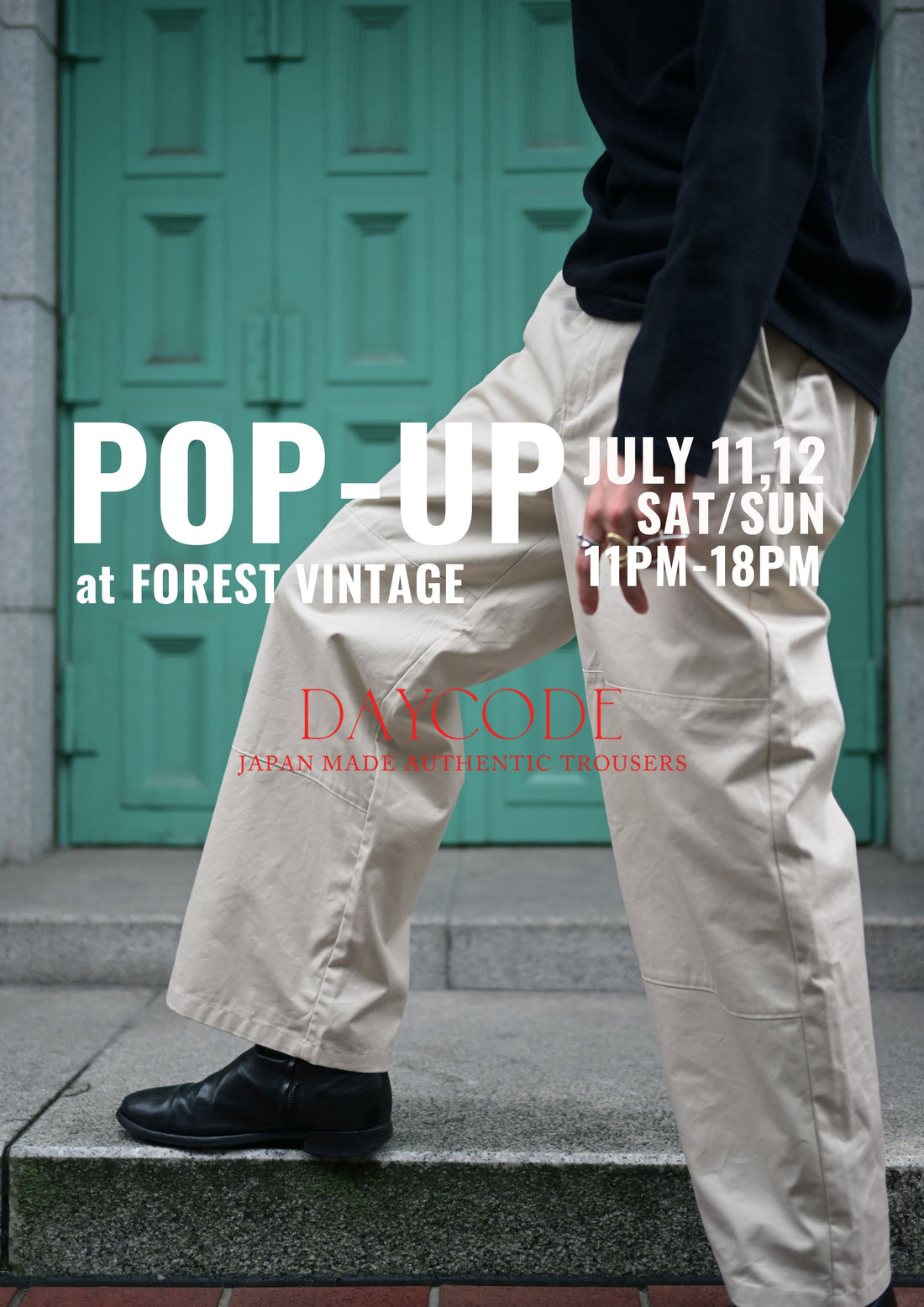 DAYCODE POPUP STORE at Forest Vintage Kamakura