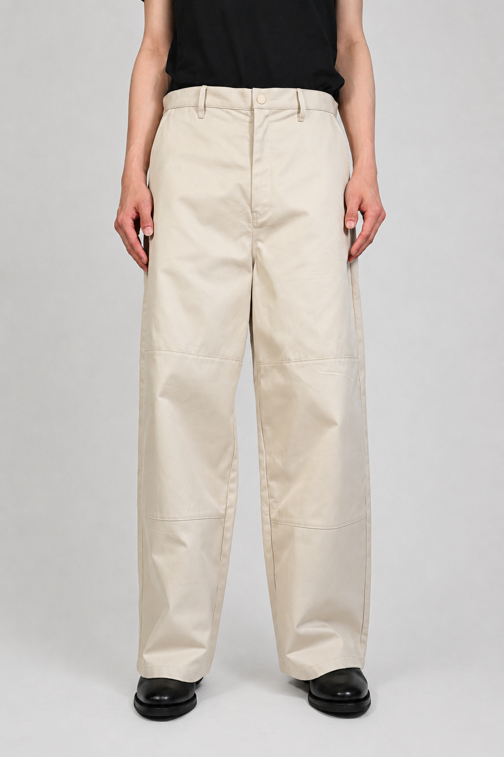 DAYCODE - UTILITY WIDE TROUSER - LT.BEIGE